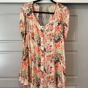 Free People floral Dress